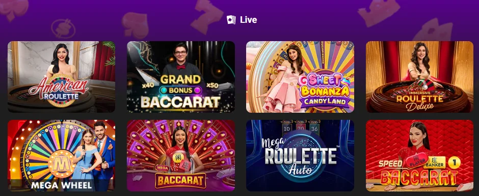 Gambibet Live Casino